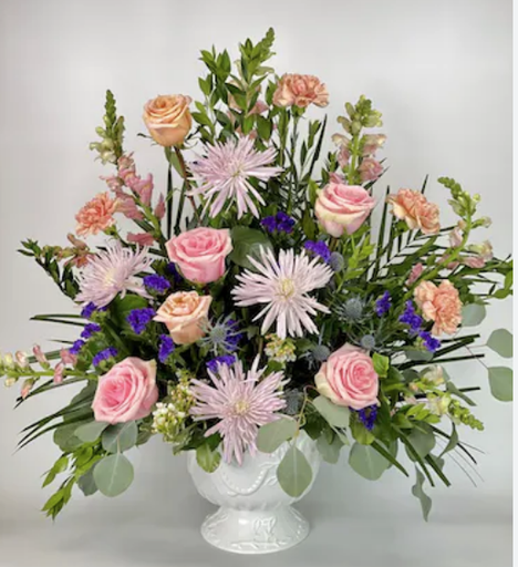 Urn Arrangement - Pastel